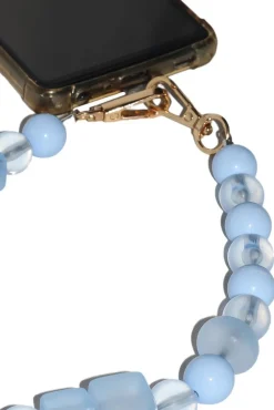 Acrylic Phone Strap - Matte Blue by Goddiva Accessories