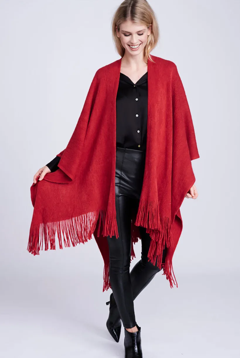 Anthea Wrap - Red by Pia Rossini