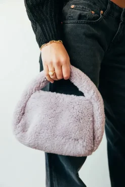 Borg Grab Bag In Purple by SVNX