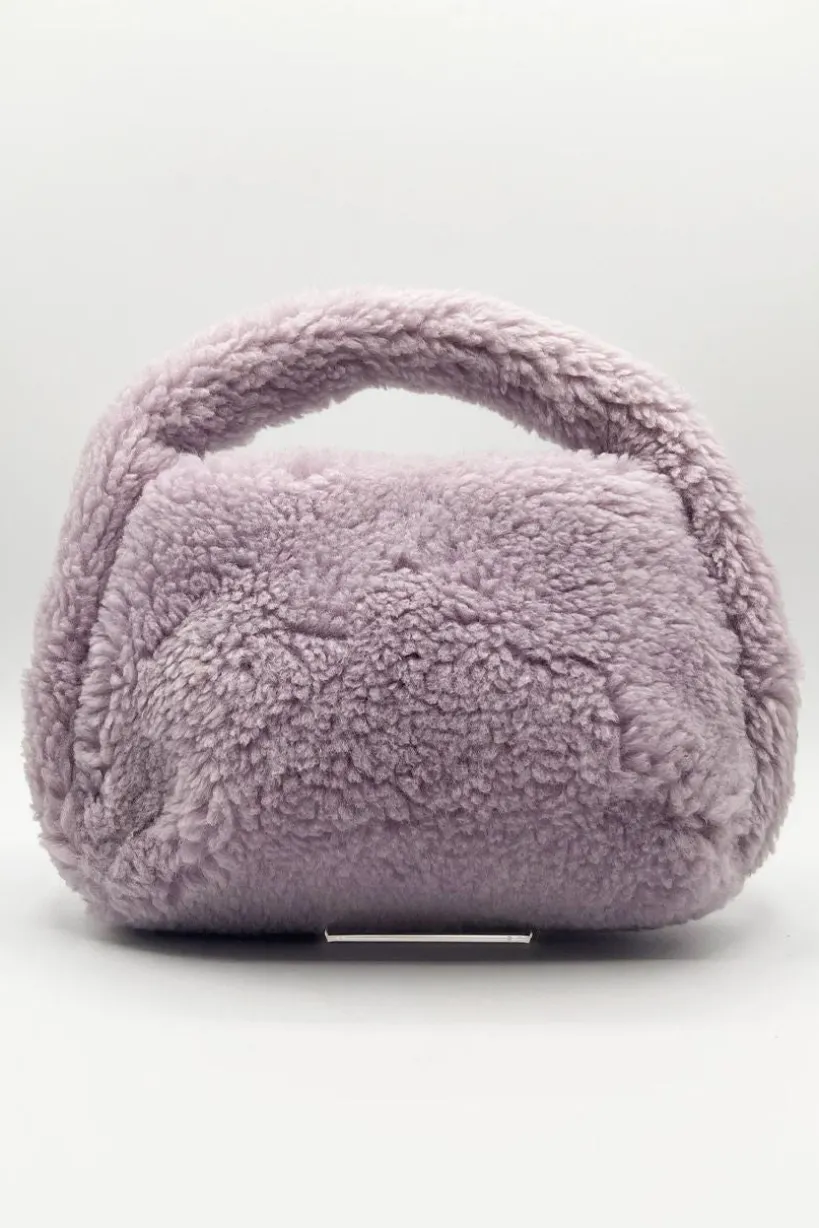 Borg Grab Bag In Purple by SVNX