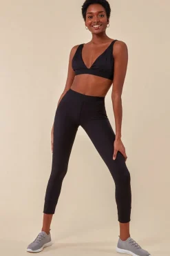 Bralette & Legging Workout Lounge Set - Black by Cosmochic