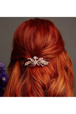 Butterfly Hair Clip With Enamel by QueenMee Accessories