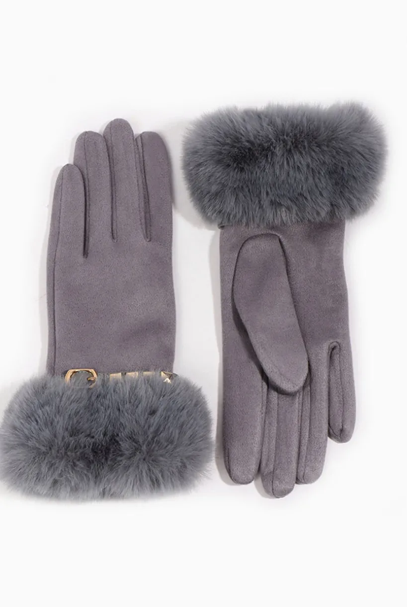 Chiara Glove - Grey by Pia Rossini
