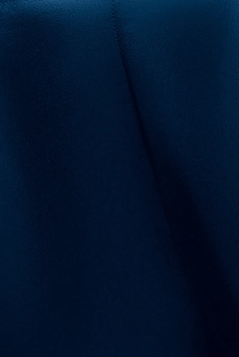 Cut Out Satin Jumpsuit - Navy by Goddiva