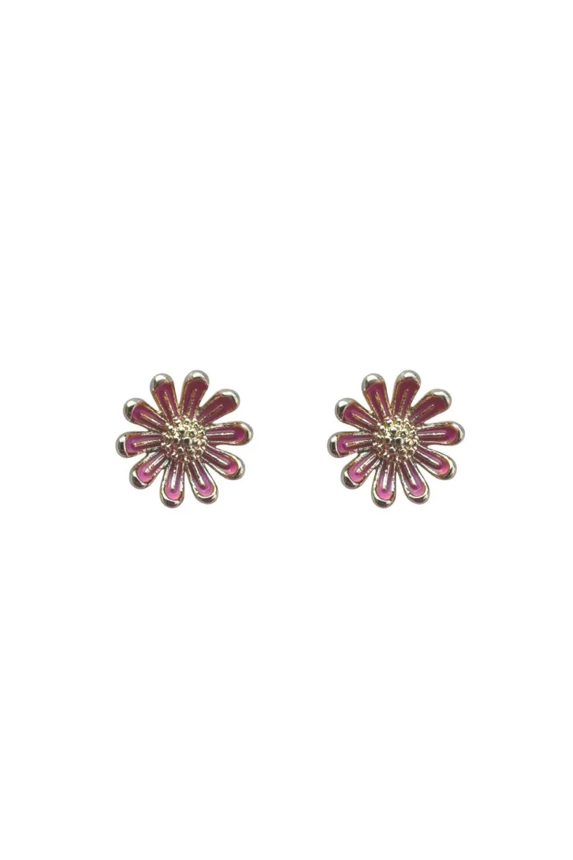 Daisy Earring In Pink by Last True Angel