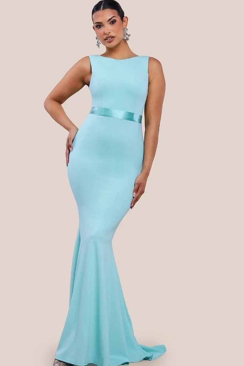 Eris Bridesmaid Maxi Fishtail Dress by Saint A
