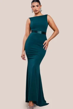 Eris Bridesmaid Maxi Fishtail Dress by Saint A