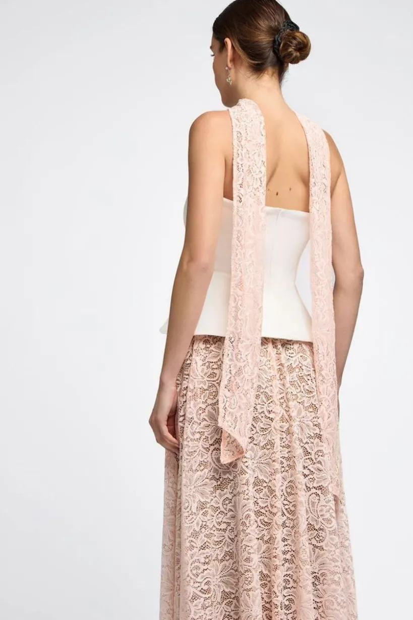 Floral Lace Scarf by Goddiva
