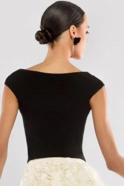 Front Pleated Wrap Off The Shoulder Corset by Goddiva