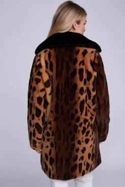 Gigi Coat- Leopard by Pia Rossini
