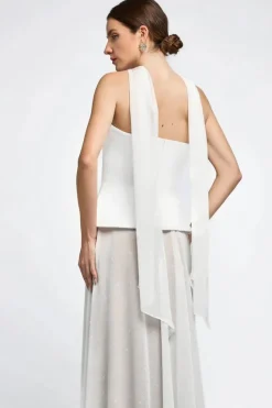 Glitter Chiffon Scarf by Goddiva