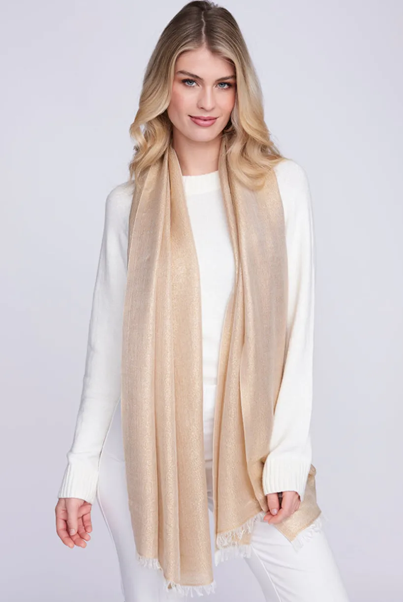 Hallie Scarf - Gold by Pia Rossini