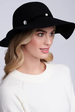 Ivanka Hat - Black by Pia Rossini
