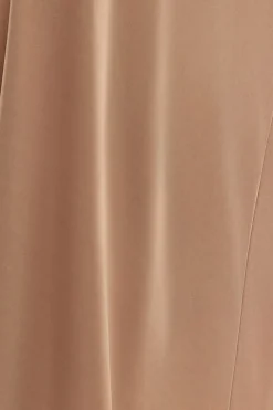 Jersey Lining Maxi Skirt by Goddiva