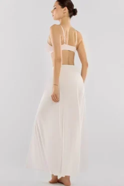Jersey Lining Maxi Skirt by Goddiva