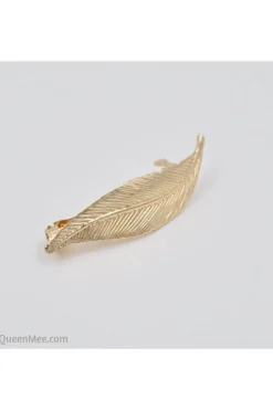 Leaf Hair Clip by QueenMee Accessories