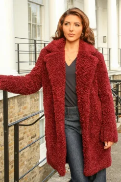 Luxury Teddy Bear Fur Coat by Double Second