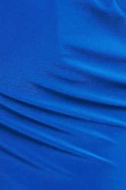 Maternity Batwing Sleeve Midi Dress - Royal Blue by Goddiva