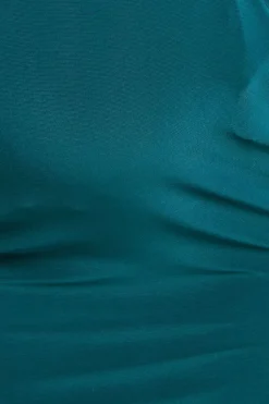 Maternity Batwing Sleeve Midi Dress - Emerald Green by Goddiva