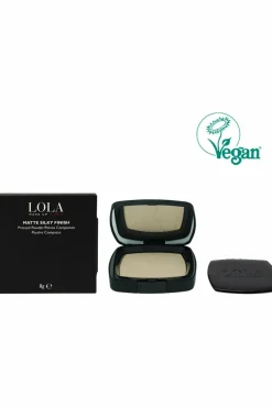 Matte Silky Finish Pressed Powder - Fair skin tone by Lola Make up