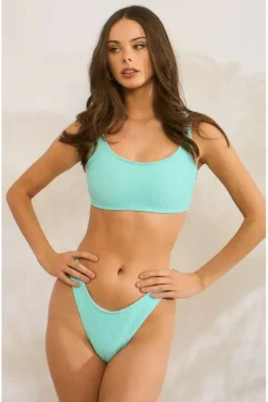 Mint Crinkle Bikini by Maribela