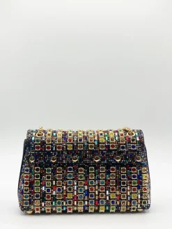 Multicolour Embellished Shoulder Bag by SVNX
