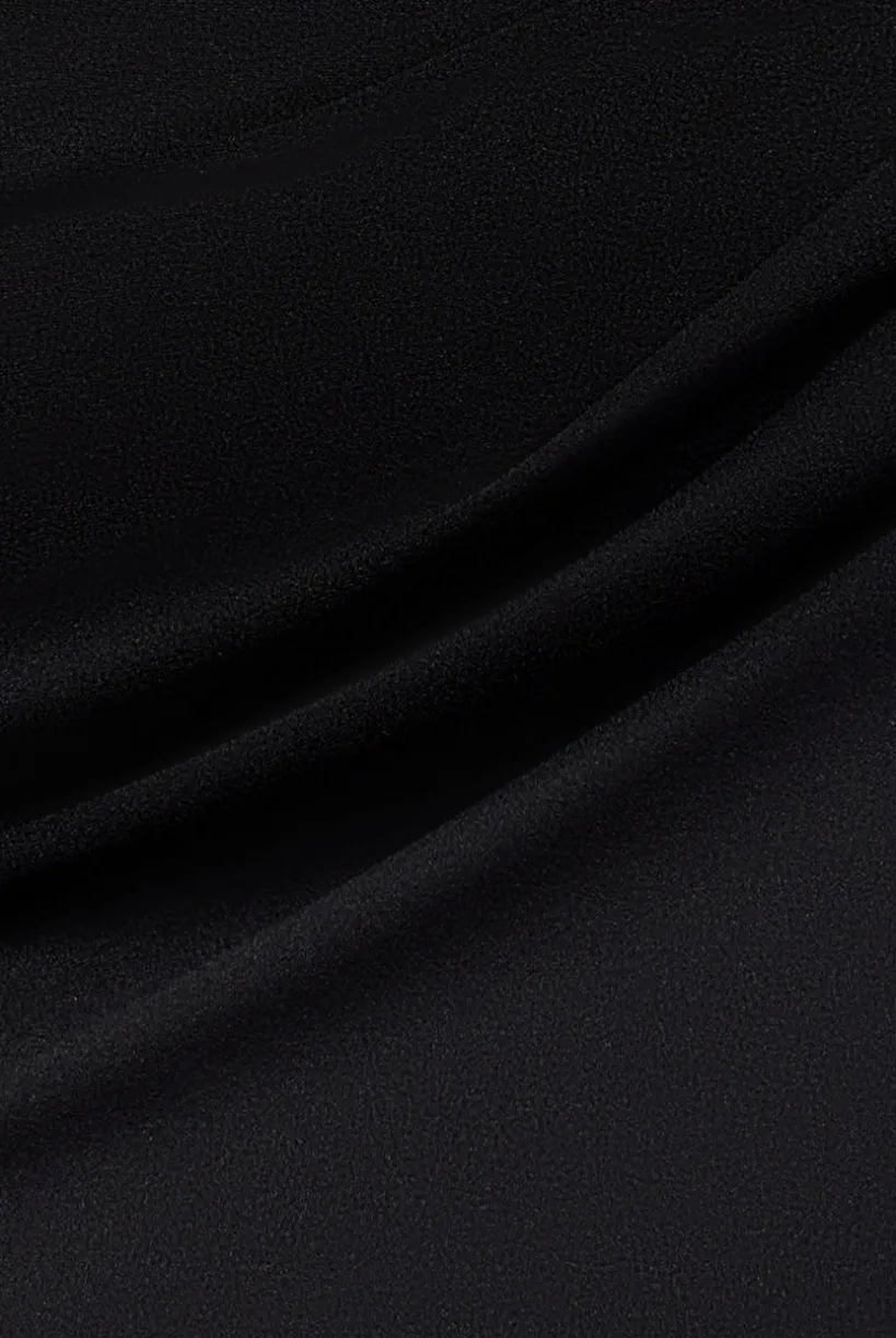 Off The Shoulder 3D Puffed Sleeve Sweetheart Maxi Dress - Black by Goddiva