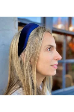 Padded Headband In Velvet by QueenMee Accessories