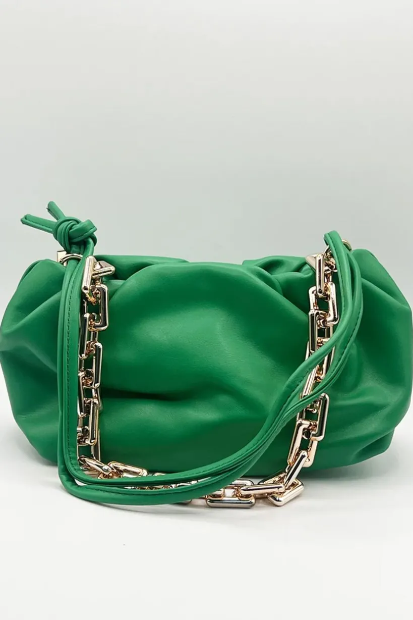 Pouch Bag In Green by SVNX