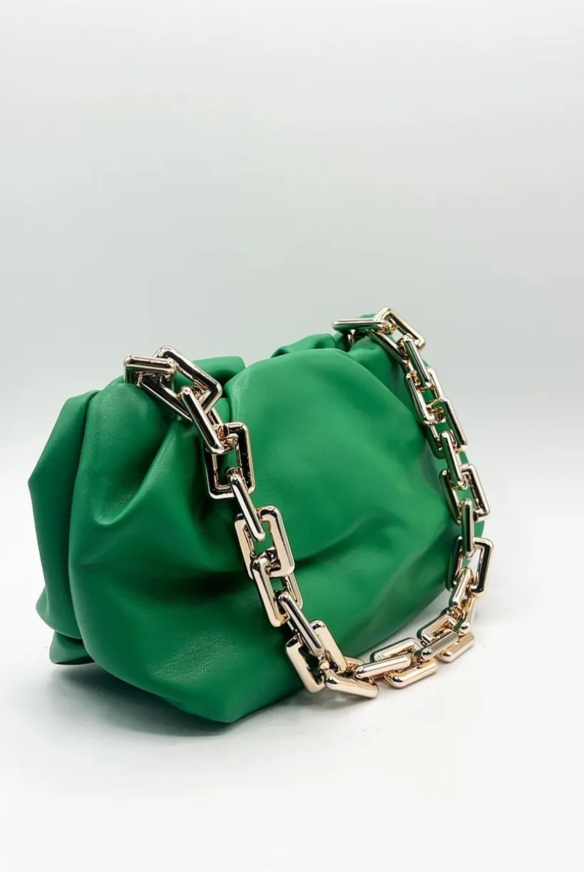 Pouch Bag In Green by SVNX