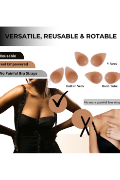 Premium 3D Invisible Sculpt & Lift Adhesive Bra by Naylaleex