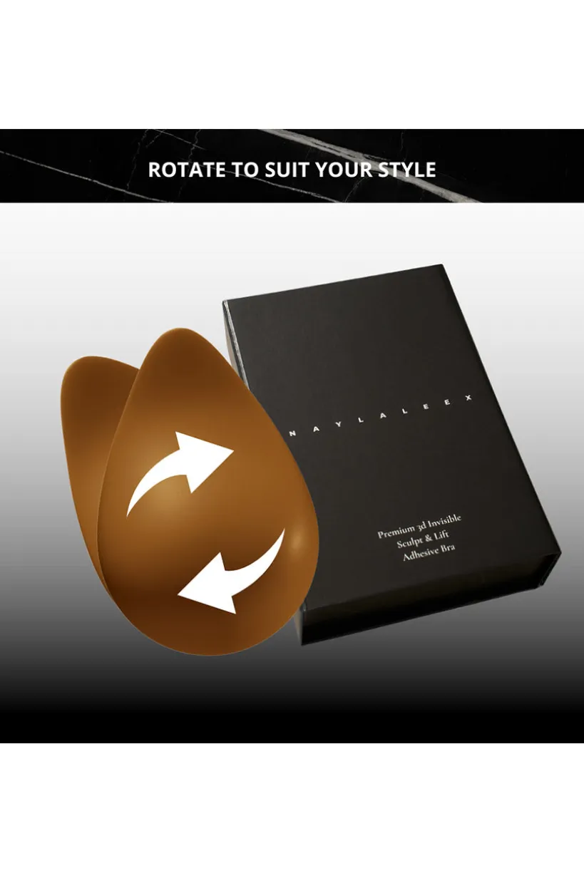 Premium 3D Invisible Sculpt, Lift And Go Adhesive Bra by Naylaleex