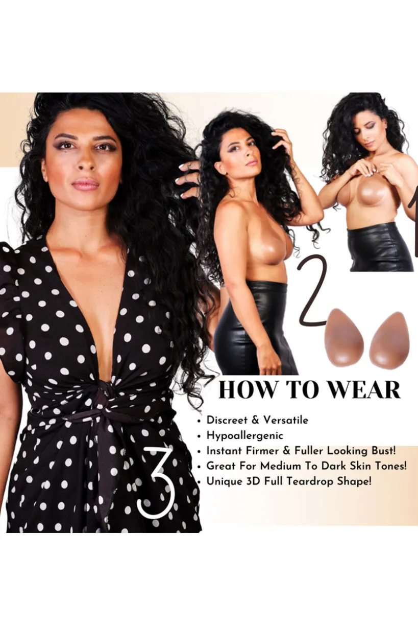 Premium 3D Invisible Sculpt, Lift And Go Adhesive Bra by Naylaleex