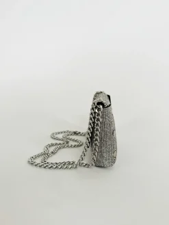 Rhinestone Shoulder Bag by SVNX