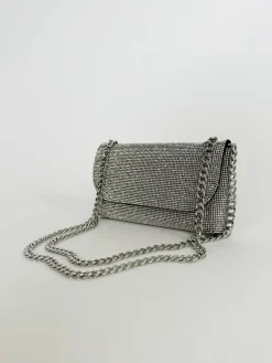 Rhinestone Shoulder Bag by SVNX