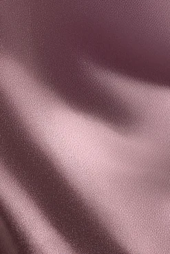Satin Flutter Sleeve Mermaid - Rosepink by Goddiva