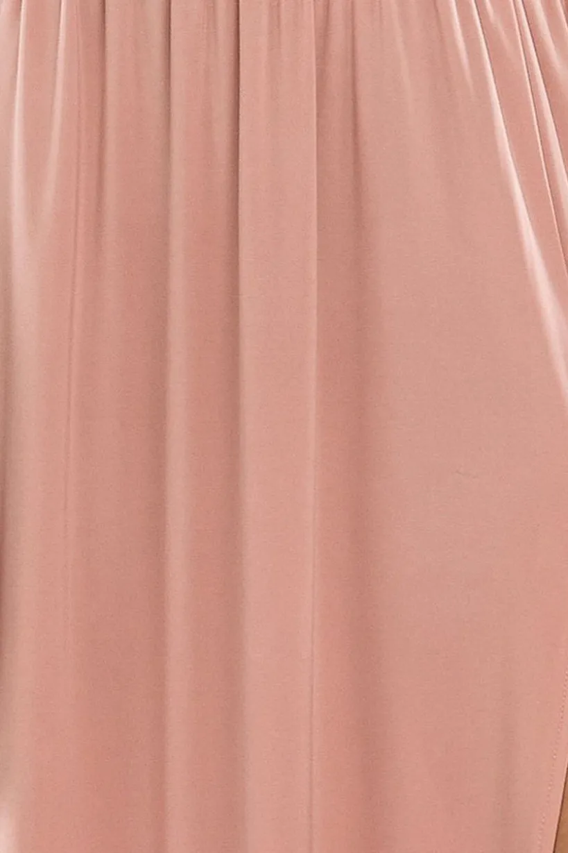 Side Split Soft Touch Maxi Skirt by Goddiva
