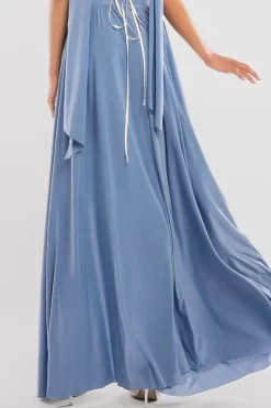 Side Split Soft Touch Maxi Skirt by Goddiva