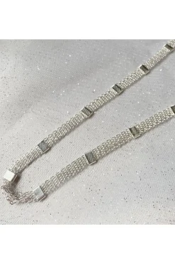 Silver Chain Headband by QueenMee Accessories