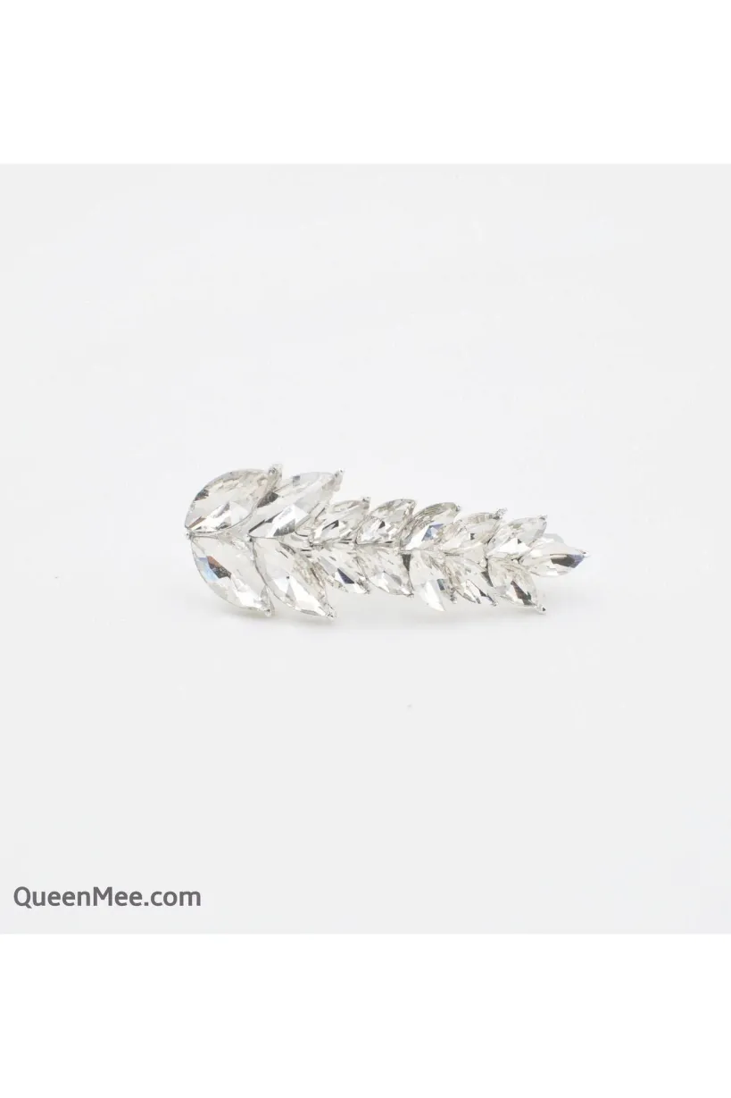Vintage Hair Clip Small Leaf by QueenMee Accessories