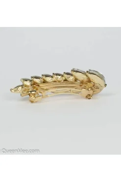 Vintage Hair Clip Small Leaf by QueenMee Accessories